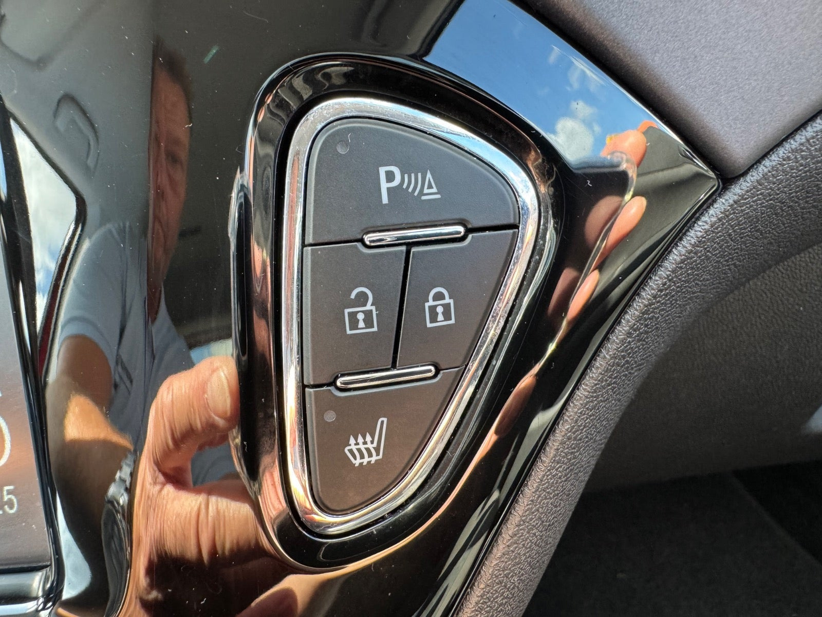 Rød Opel Corsa fra 2019