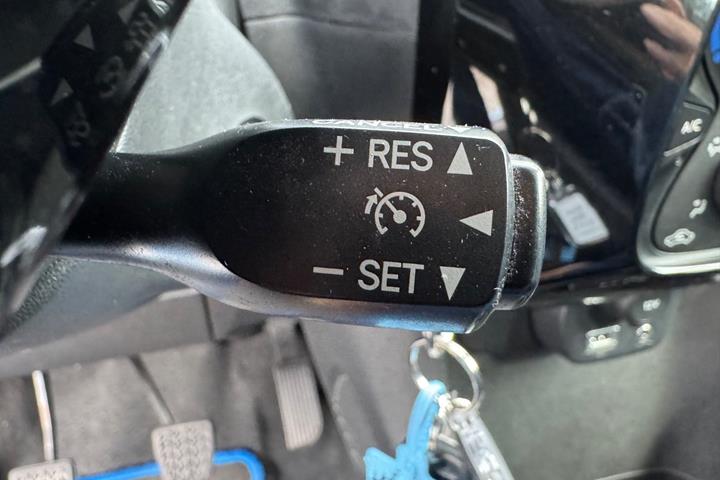 Blå Toyota Aygo fra 2015