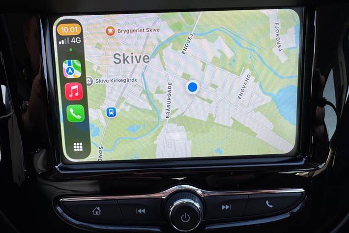Sort Opel Corsa fra 2019