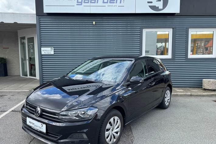 Sort VW Polo fra 2021