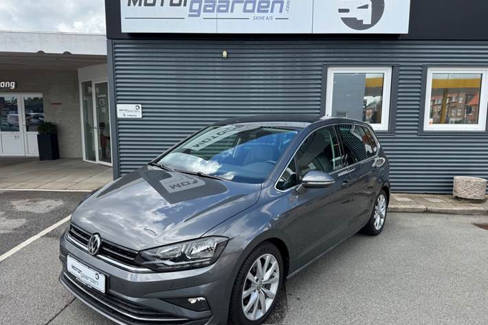Grå VW Golf Sportsvan fra 2019
