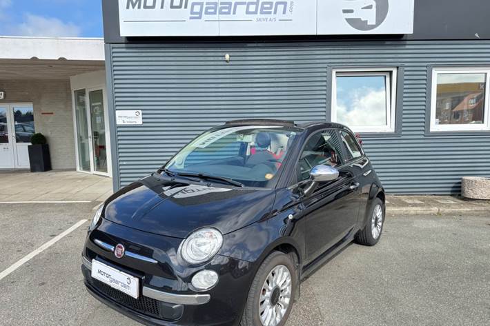 Sort Fiat 500C fra 2015