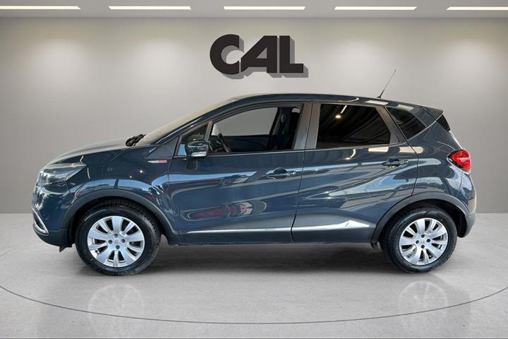 Blå Renault Captur fra 2014