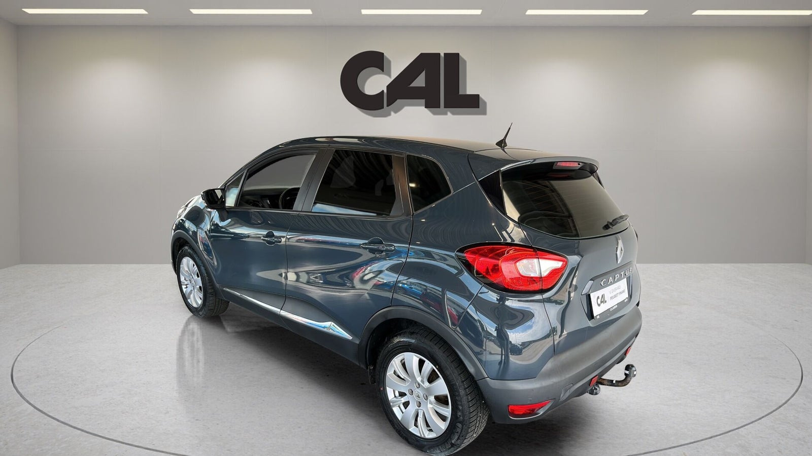 Blå Renault Captur fra 2014