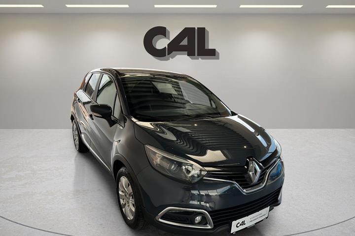 Blå Renault Captur fra 2014