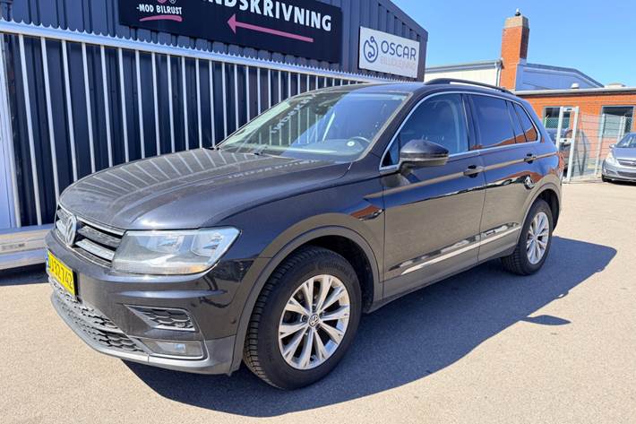Sort VW Tiguan fra 2018
