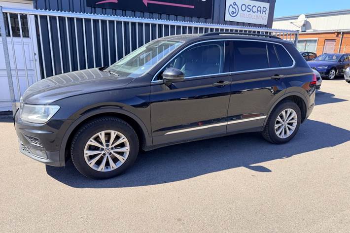 Sort VW Tiguan fra 2018