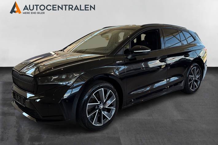 Sort Skoda Enyaq fra 2022