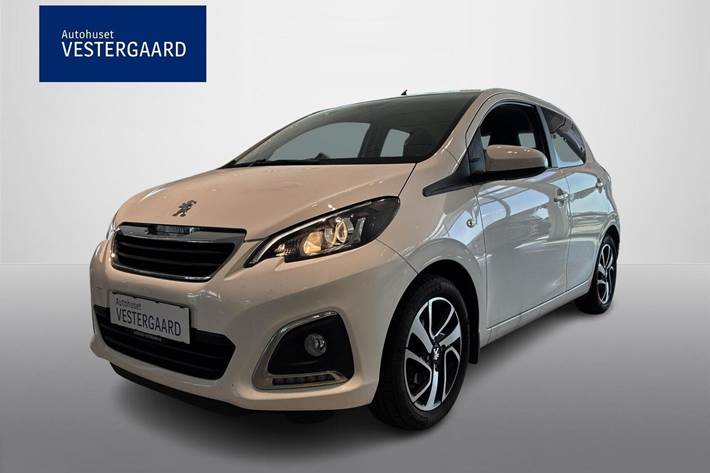 Hvid Peugeot 108 fra 2020