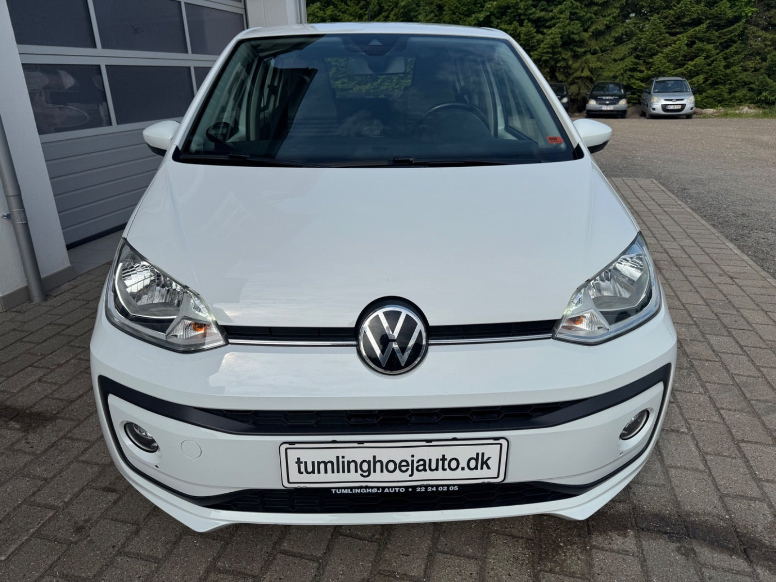 Hvid VW UP! fra 2020