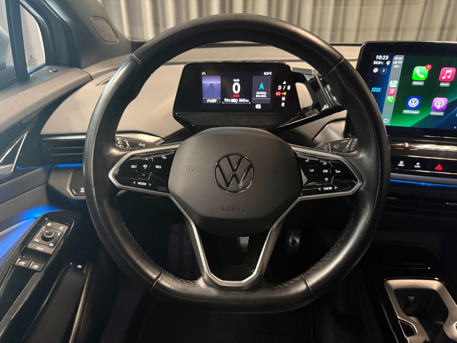 Grå VW ID.4 fra 2023