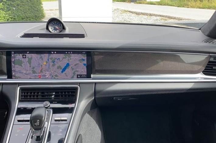 Sort Porsche Panamera Turbo S fra 2019