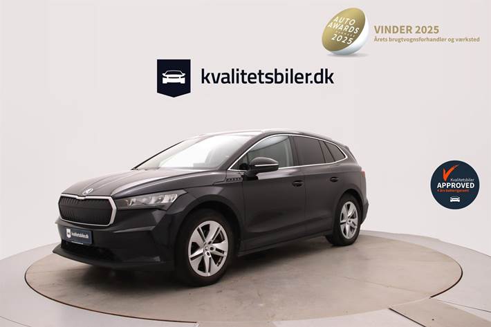 Sort Skoda Enyaq fra 2023