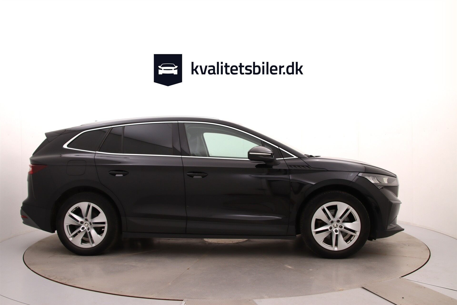 Sort Skoda Enyaq fra 2023