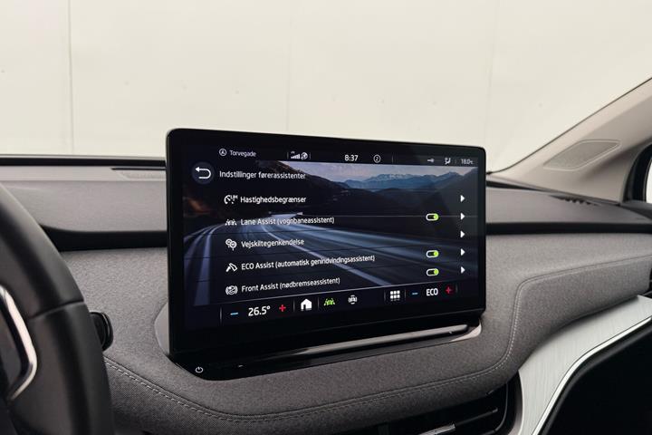 Sort Skoda Enyaq fra 2023