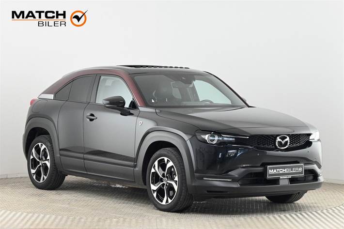 Sort Mazda MX-30 fra 2023 set udefra