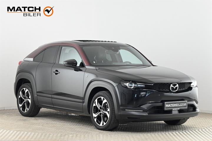 Sort Mazda MX-30 fra 2023 set udefra