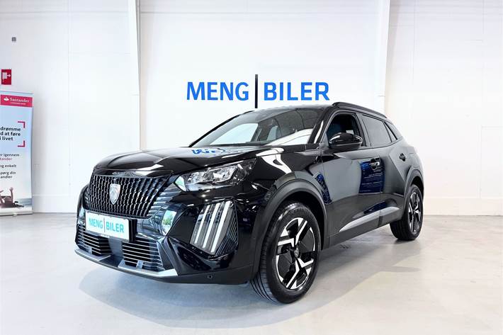 Sort Peugeot 2008 fra 2024