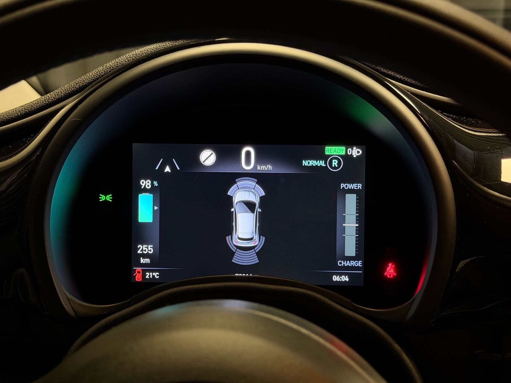 Sort Fiat 500e fra 2023