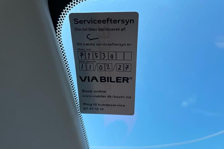 Rød Toyota Aygo fra 2020