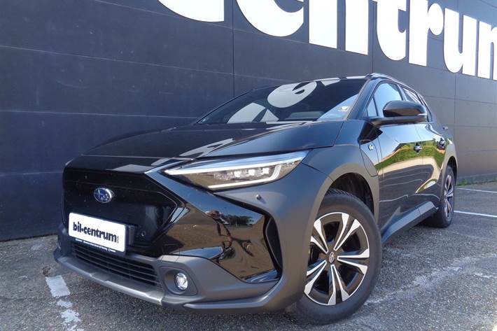 Sort Subaru Solterra fra 2024
