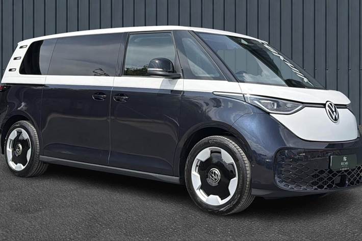 Blå VW ID.Buzz fra 2026
