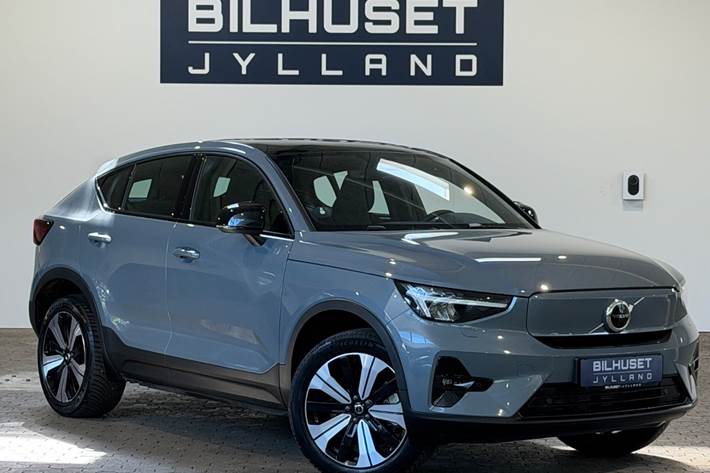 Grå Volvo C40 fra 2023
