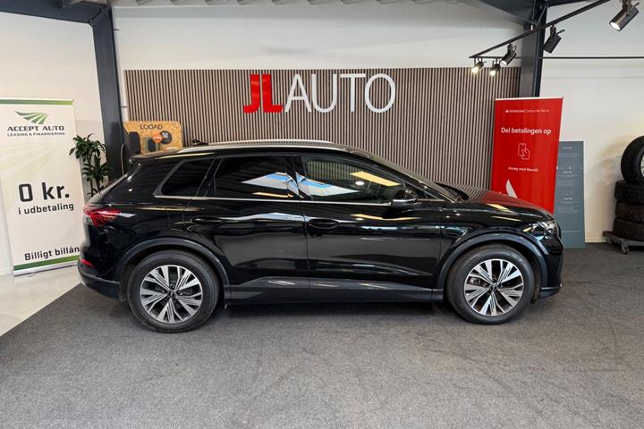 Sort Audi Q4 e-tron fra 2022