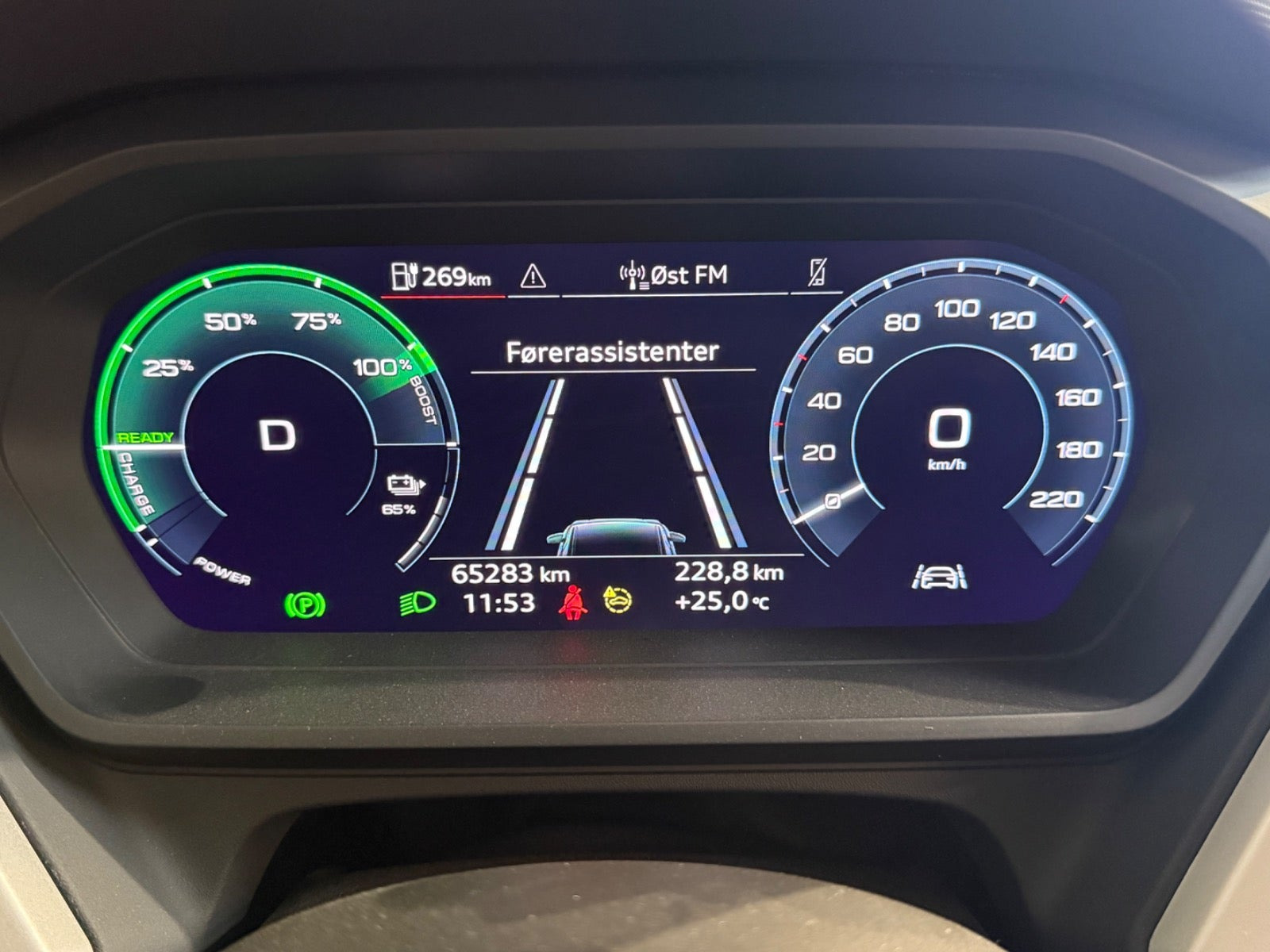 Sort Audi Q4 e-tron fra 2022