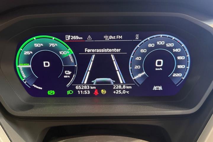 Sort Audi Q4 e-tron fra 2022