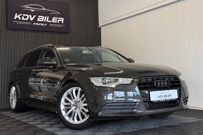 Gul Audi A6 fra 2011