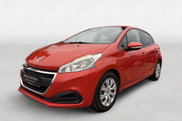 Grøn Peugeot 208 fra 2018