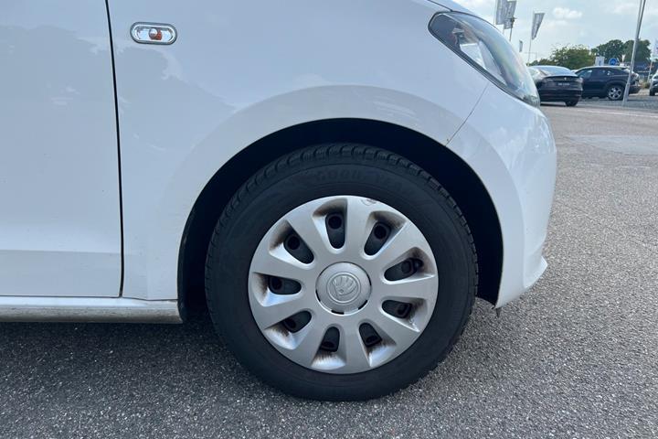 Grøn Skoda Citigo fra 2016