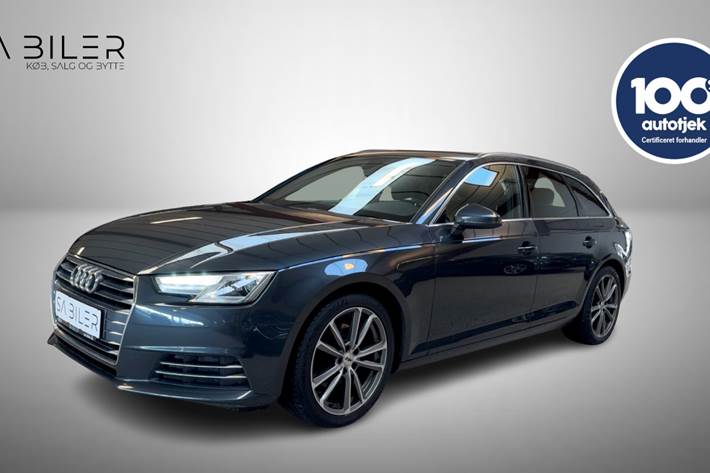 undefined Audi A4 fra 2017 set udefra