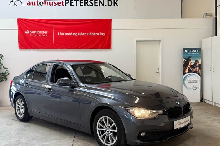 Sort BMW 320d fra 2017