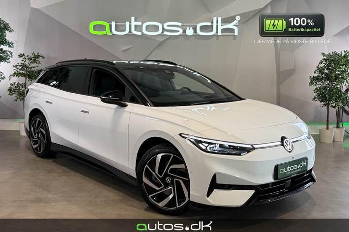 Hvid VW ID.7 fra 2025