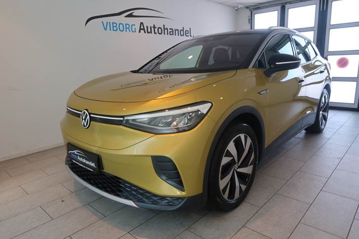Gul VW ID.4 fra 2021