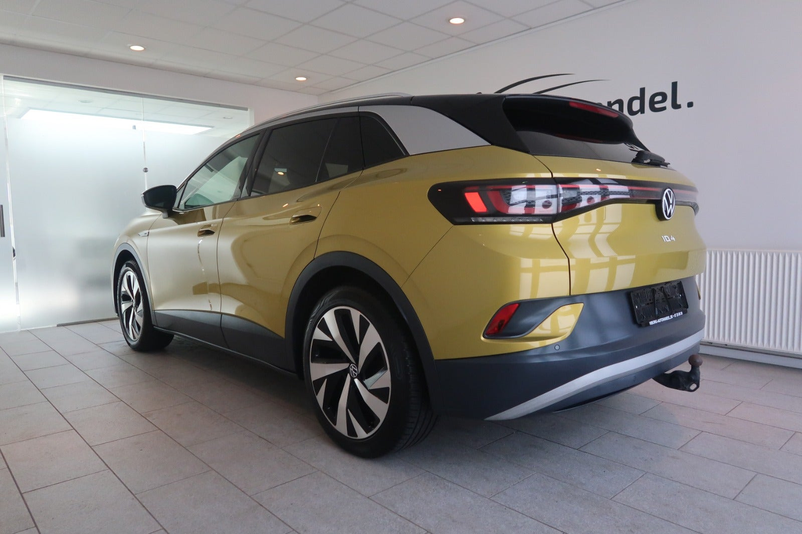 Gul VW ID.4 fra 2021