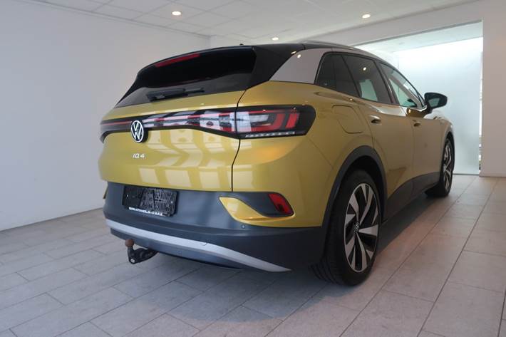 Gul VW ID.4 fra 2021