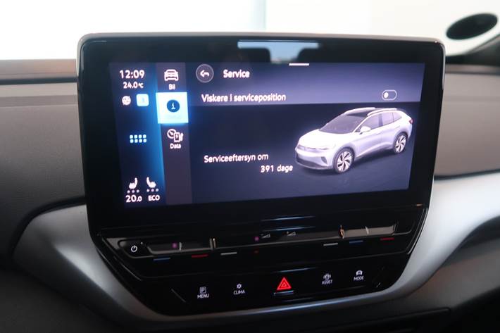Gul VW ID.4 fra 2021