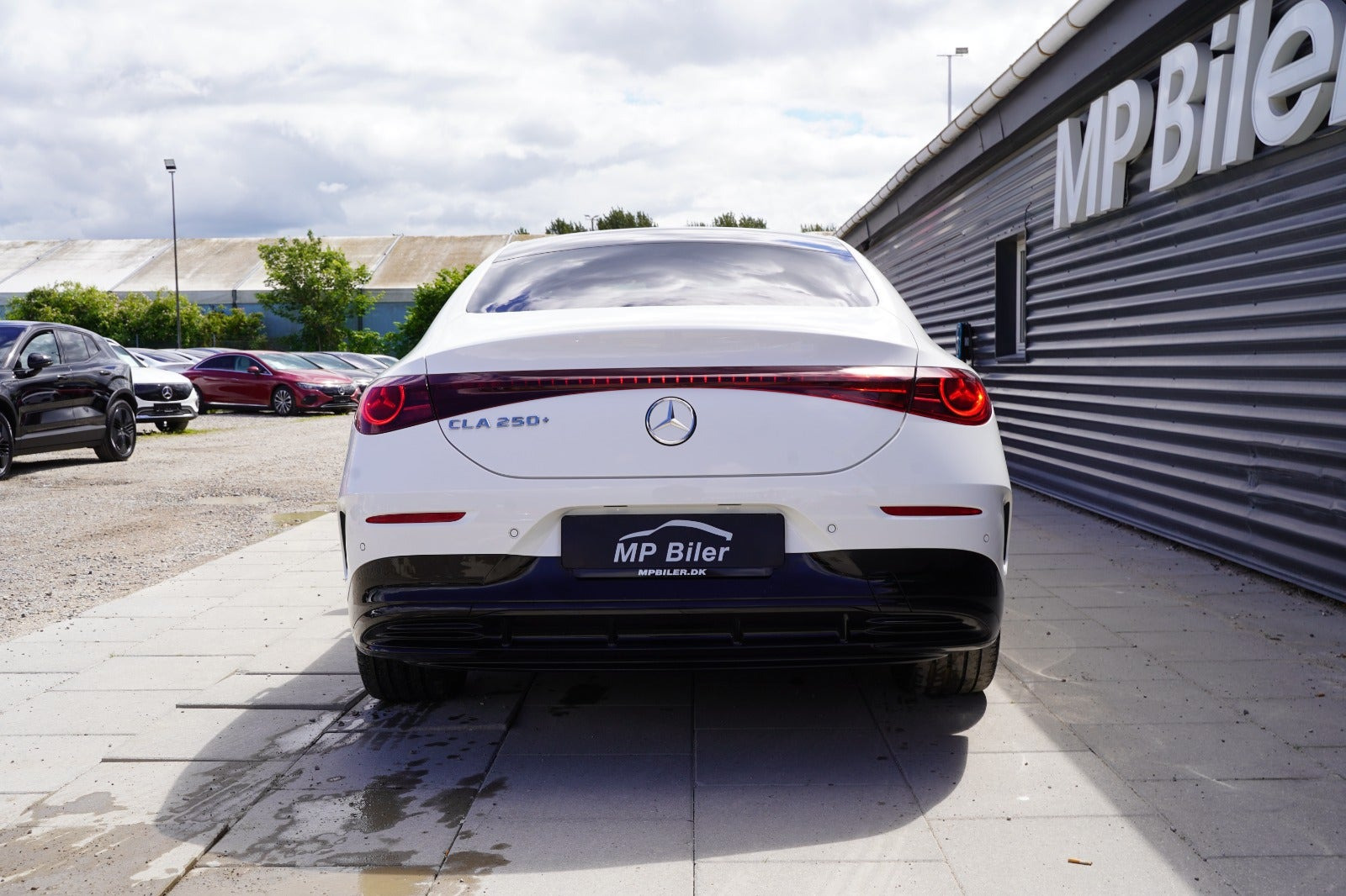 Hvid Mercedes CLA250+ fra 2025