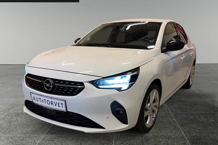 Hvid Opel Corsa fra 2020