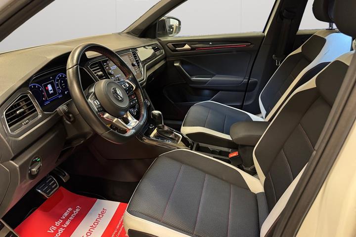 Hvid VW T-Roc fra 2019