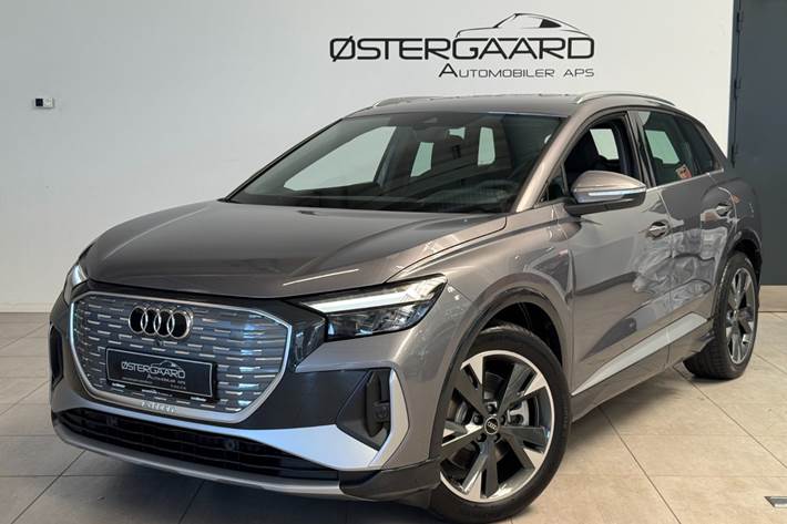 Grå Audi Q4 e-tron fra 2026