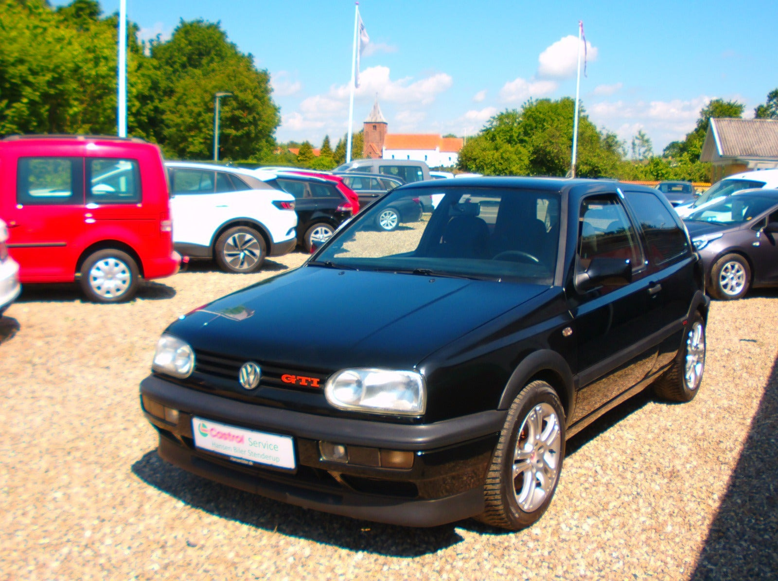 Sort VW Golf III fra 1996
