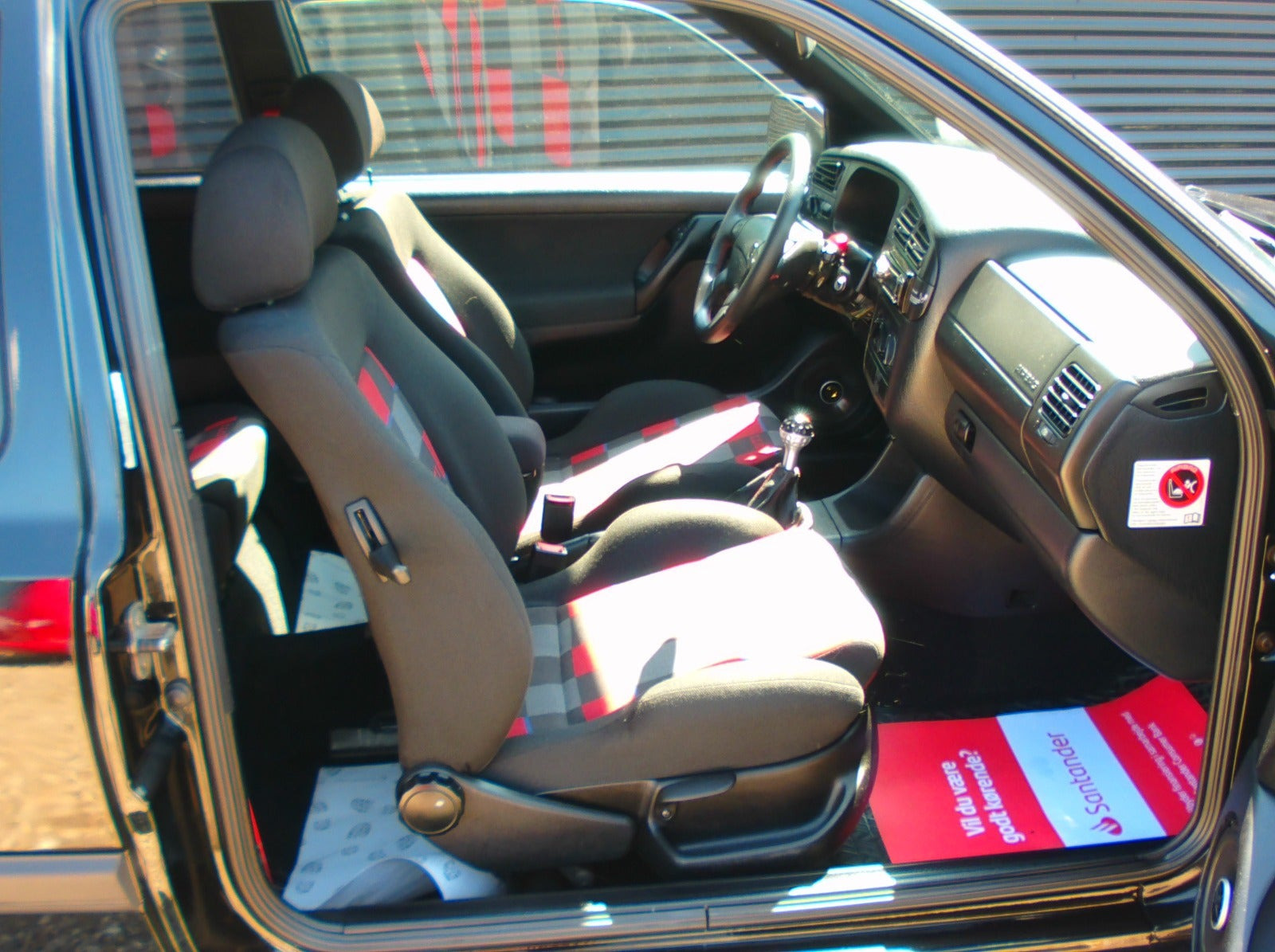 Sort VW Golf III fra 1996