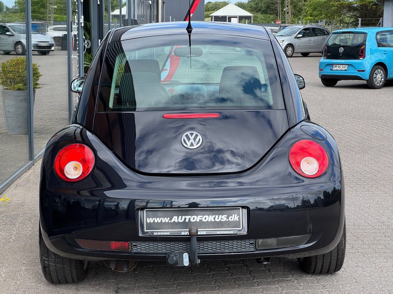 Sort VW New Beetle fra 2009
