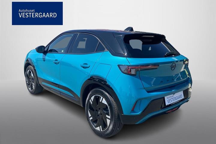 Turquoise Opel Mokka-e fra 2025