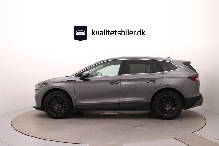 Grå Skoda Enyaq fra 2022