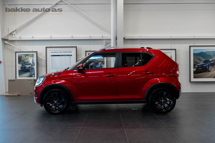 Rød Suzuki Ignis fra 2023
